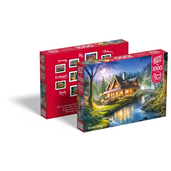 Puzzle 1000 elementów. Chata Leśniczego 30684
