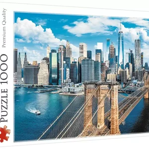 Puzzle 1000 elementów. Most Brookliński, Nowy Jork, USA