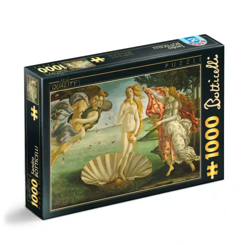 Puzzle 1000 elementów. Narodziny Wenus, Sandro Botticelli