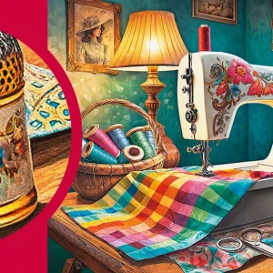 Puzzle 1000 elementów. Mój kącik do szycia 30875