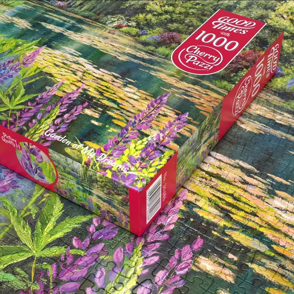 Puzzle 1000 elementów. Ogród moich marzeń 30486