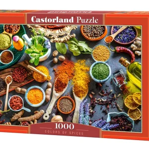 Puzzle 1000 elementów. Kolory przypraw