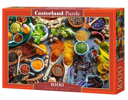 Puzzle 1000 elementów. Kolory przypraw