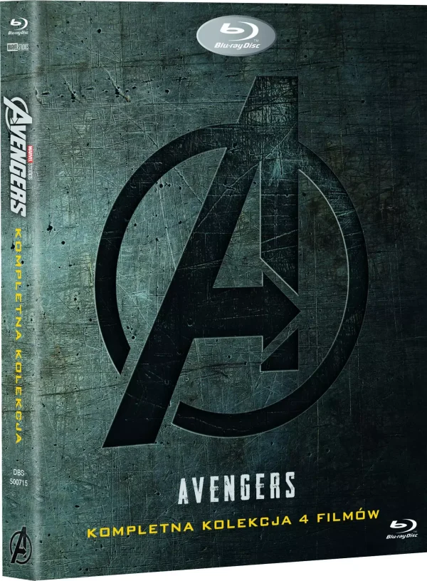 Pakiet Avengers. 4 filmy, 4 Blu-ray