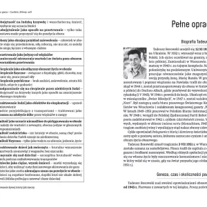 Proszę państwa do gazu. Ludzie, którzy szli (wydanie z opracowaniem i streszczeniem)
