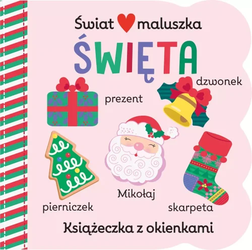 świat maluszka. święta. Książeczka z okienkami