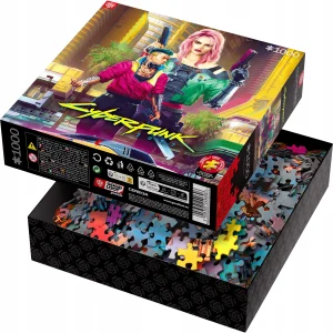 Puzzle 1000 elementów. Cyberpunk 2077. Kitsch Style
