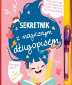 Sekretnik dla dziewczynek z magicznym długopisem
