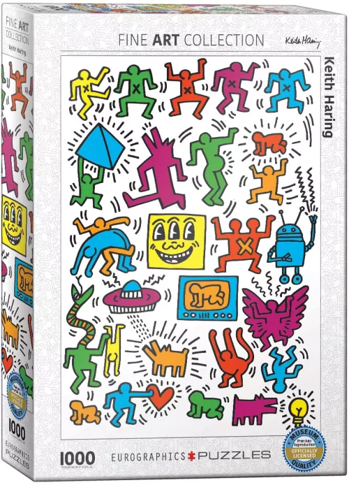 Puzzle 1000 elementów. Postaci, Keith Haring