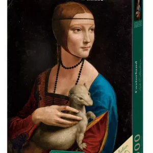 Puzzle 1000 el. Dama z gronostajem. Leonardo da Vinci