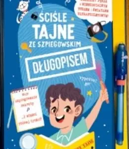 Sekretnik dla chłopców ze szpiegowskim długopisem