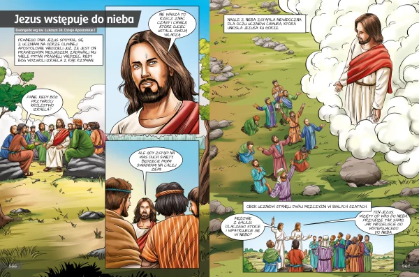 Biblia w komiksie. Opowieść o Bogu i wielkich bohaterach