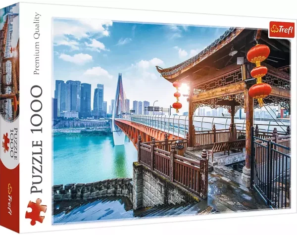 Puzzle 1000 elementów. Chongqing, Chiny