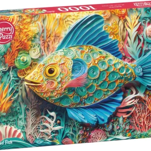 Puzzle 1000 elementów. Pikowana ryba 30806