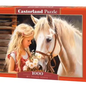 Puzzle 1000 elementów. Mój przyjaciel koń