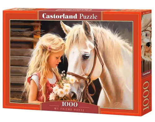 Puzzle 1000 elementów. Mój przyjaciel koń
