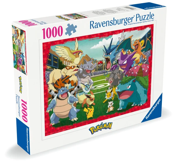 Puzzle 1000 elementów. Pokemon. Ostateczna rozgrywka