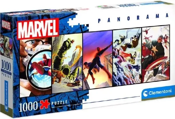 Puzzle 1000 elementów. Panorama. Marvel