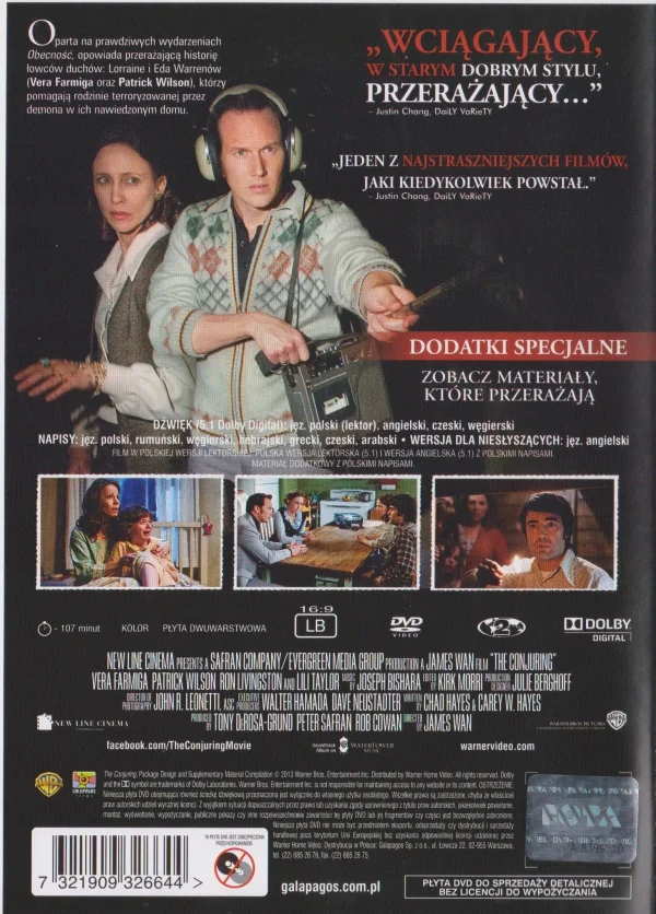 Obecność, płyta DVD