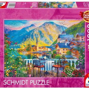 Puzzle 1000 PQ Malownicze Hallstatt Austria 112741