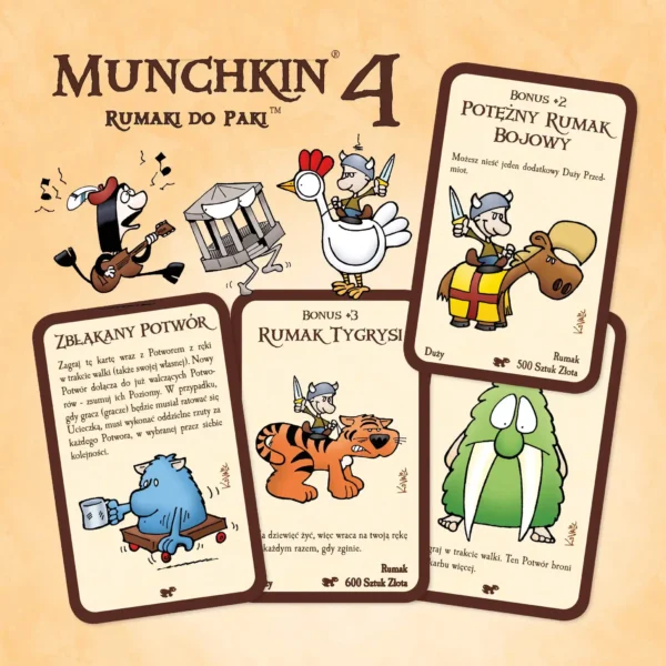 Munchkin 4 - Rumaki do Paki