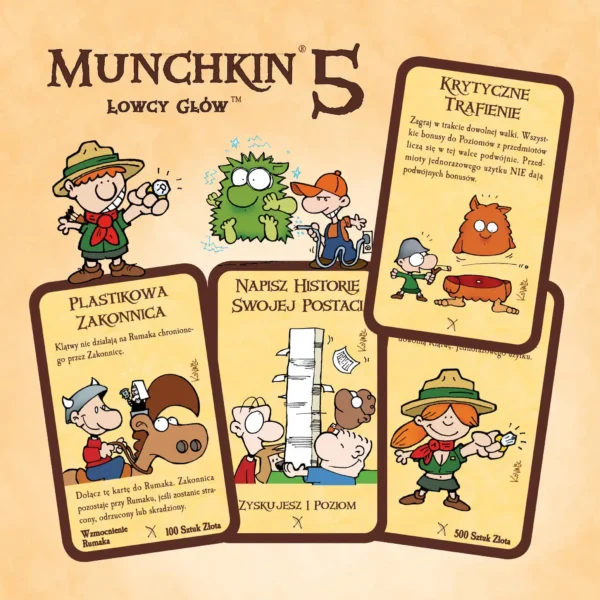 Munchkin 5 - Łowcy Głów