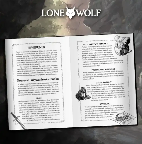 Lone Wolf 1: Ucieczka z mroku - Księga I serii Kai