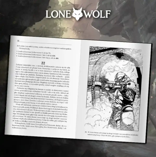Lone Wolf 1: Ucieczka z mroku - Księga I serii Kai