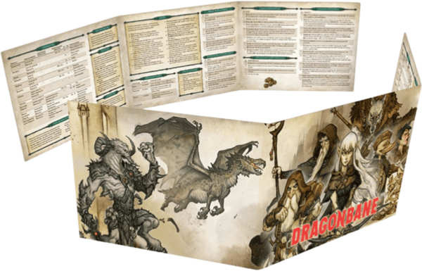 Projekt bez nazwy Dragonbane: Ekran Mistrza Gry