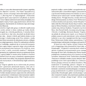 Artystyczne kręgi, miłosne trójkąty. Virginia Woolf i grupa Bloomsbury