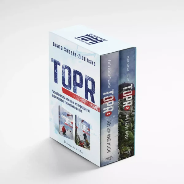 TOPR. Żeby inni mogli przeżyć. Nie każdy wróci (pakiet). TOM 1. ŻEBY INNI MOGLI PRZEŻYĆ/TOM 2. NIE KAŻDY WRÓCI