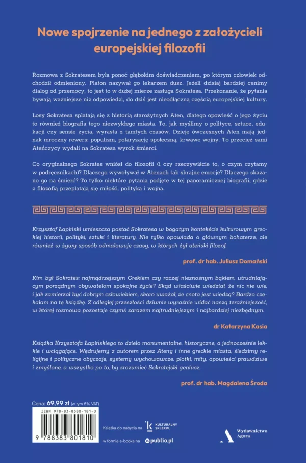 Najmądrzejszy. Biografia Sokratesa