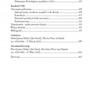 Książę Janusz Dobry ostatni Piast opolski (ok. 1455/1460 - 27 marca 1532)