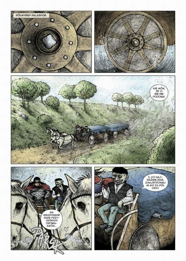 Bruzda #01 | W uścisku agonii | Komiks Fantasy