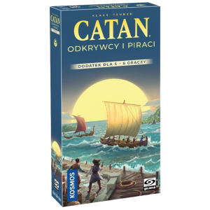CATAN - Odkrywcy i Piraci - dodatek 5/6 (2025)