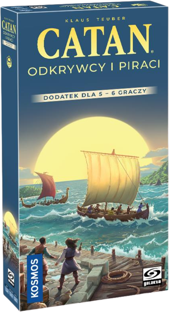 CATAN - Odkrywcy i Piraci - dodatek 5/6 (2025)