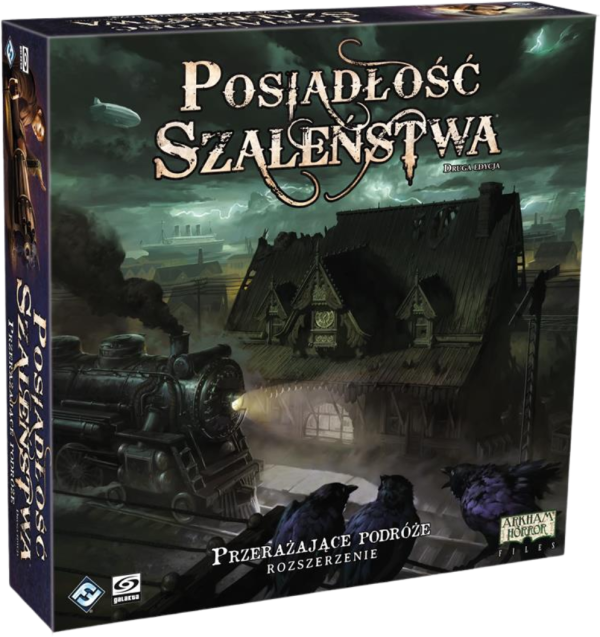 Posiadłość Szaleństwa - przerażające podróże POSIADŁOŚĆ SZALEŃSTW-2 ed: Przerażające Podróże