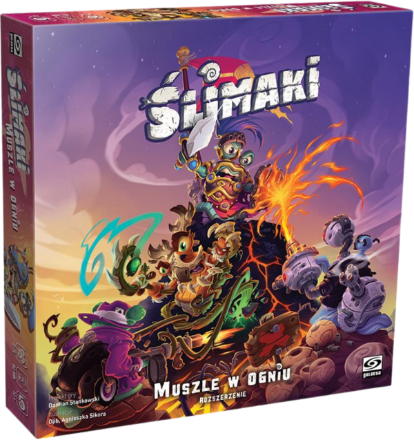 Ślimaki muszle w ogniu Ślimaki: Muszle w Ogniu