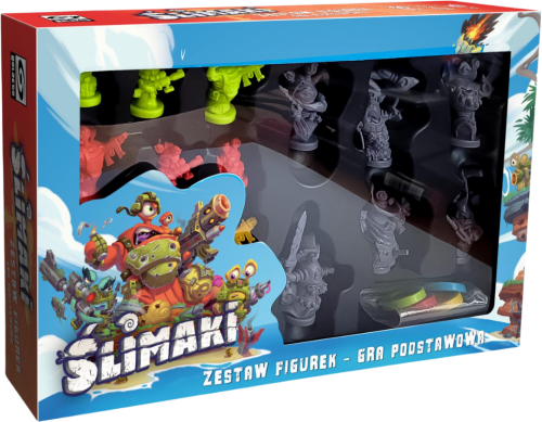 Ślimaki zestaw figurek Ślimaki: Zestaw figurek do gry podstawowej