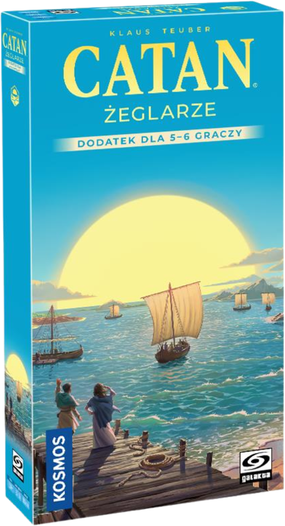 Żeglarze catan dodatek 56 CATAN - Żeglarze - dodatek 5/6 (2025)