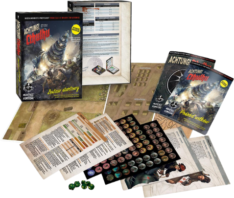 Achtung Cthulhu zestaw startowy Achtung! Cthulhu - Zestaw startowy