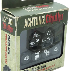 Achtung cthulhu kości Zestaw kości Achtung! Cthulhu 2d20 - Black Sun