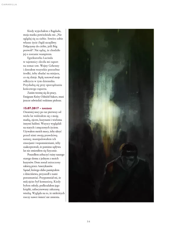 Camarilla podręcznik gra "Camarilla" Podręcznik Dodatkowy