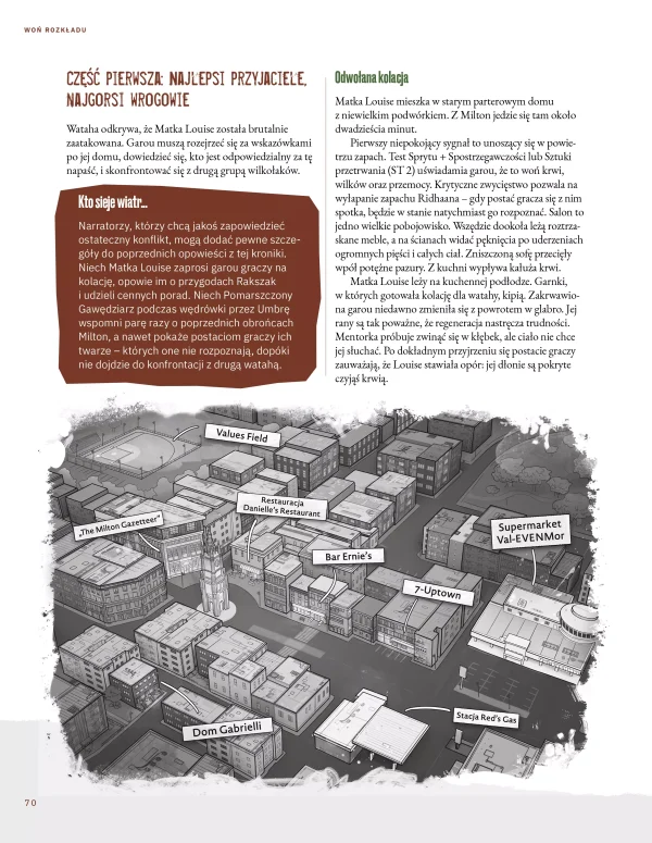 Gra fabularna wilkołak Woń rozkładu - Wilkołak