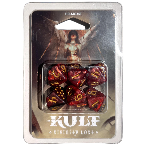Inferno zestaw kości Kult Boskość utracona Kult: Boskość utracona | Zestaw kości Inferno