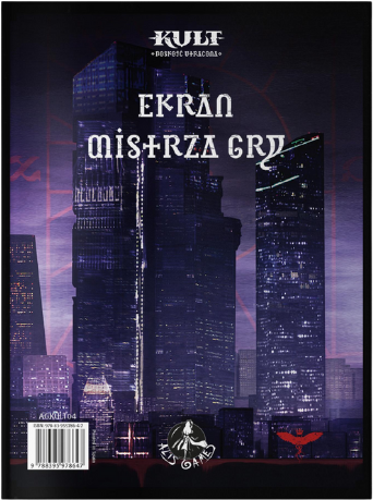 Kult Ekran mistrza gry "Kult: Boskość utracona" Ekran Mistrza Gry