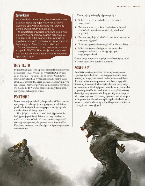 Wilkołak Apokalipsa gra fabularna "Wilkołak: Apokalipsa" Podręcznik główny