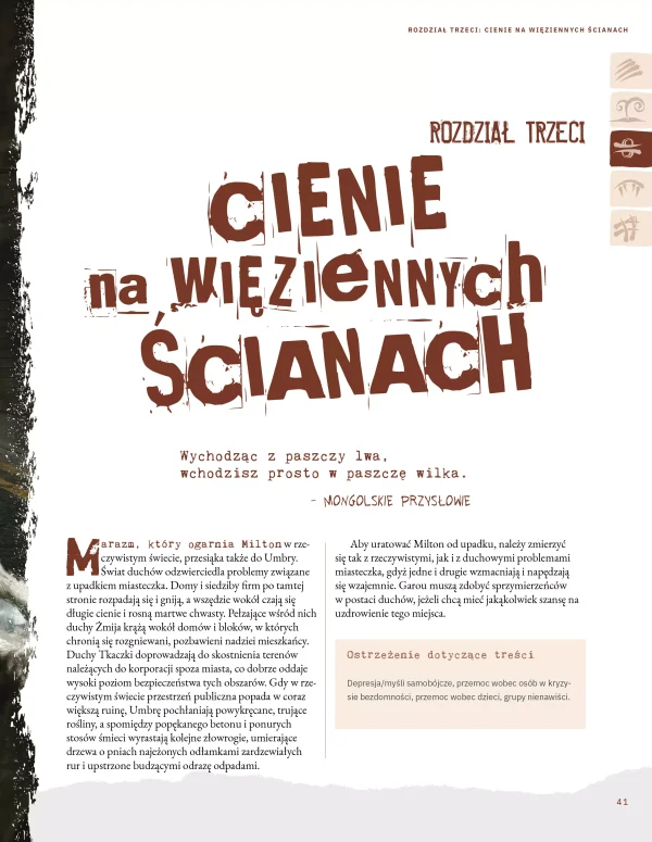 Wilkołaki gra fabularna woń rozkładu Woń rozkładu - Wilkołak