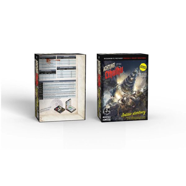 achtung! cthulhu rpg Achtung! Cthulhu - Zestaw startowy