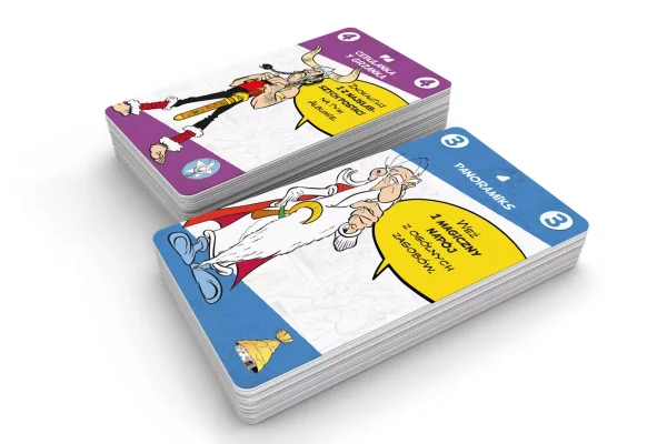 Asteriks i spółka gra karciana karty 2 Asteriks i Spółka